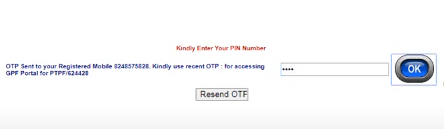 GPF OTP
